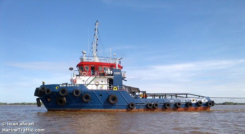 tb.mdm barito (Towing vessel (tow>200)) - IMO 9393876, MMSI 525025039, Call Sign YDA4236 under the flag of Indonesia