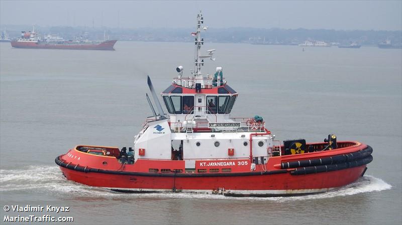 kt jayanegara 305 (Tug) - IMO 9791389, MMSI 525200263, Call Sign YCHV2 under the flag of Indonesia