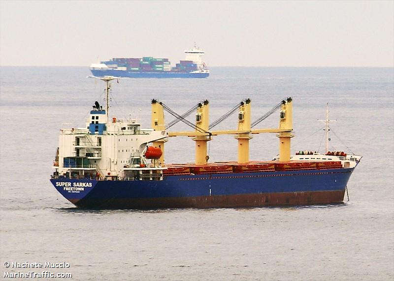 super sarkas (Bulk Carrier) - IMO 9221633, MMSI 667001466, Call Sign 9LU2269 under the flag of Sierra Leone