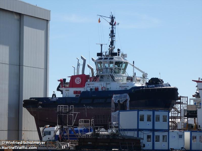 vb emoe (Tug) - IMO 9483748, MMSI 211836960, Call Sign DMEI under the flag of Germany