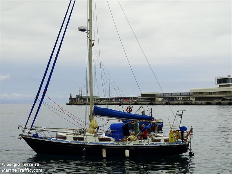 pax (Sailing vessel) - IMO , MMSI 235000730, Call Sign MAWP7 under the flag of United Kingdom (UK)