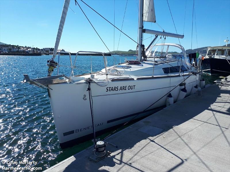 stars are out (Pleasure craft) - IMO , MMSI 250003739, Call Sign EI QX 3 under the flag of Ireland