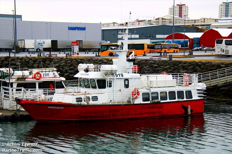 skrudp (Unknown) - IMO , MMSI 251455110, Call Sign TFDK under the flag of Iceland