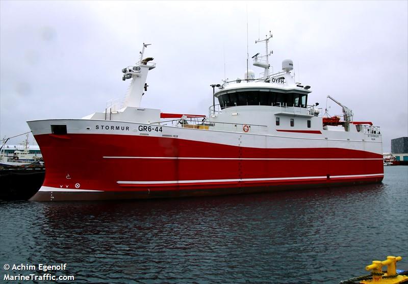 stormur (Fishing Vessel) - IMO 9818632, MMSI 331817000, Call Sign OYFH under the flag of Greenland