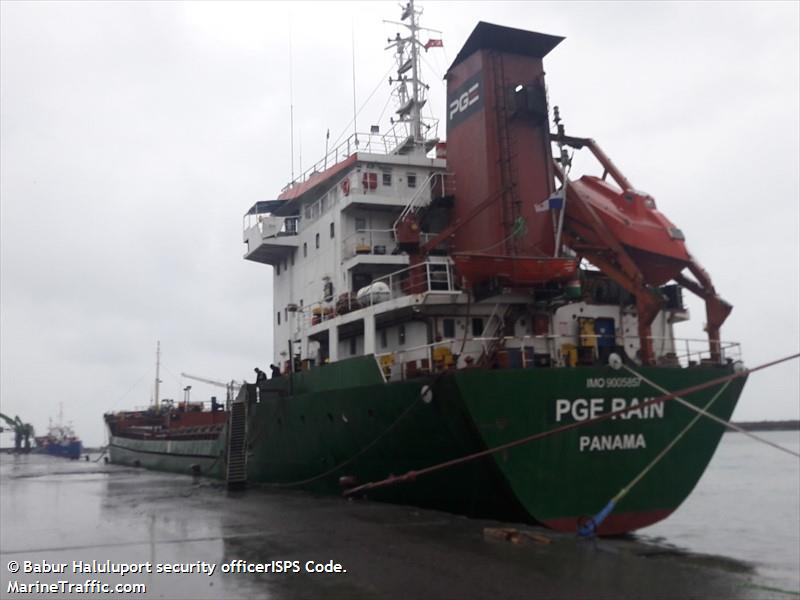 pge rain (General Cargo Ship) - IMO 9005857, MMSI 352980870, Call Sign 3E3585 under the flag of Panama