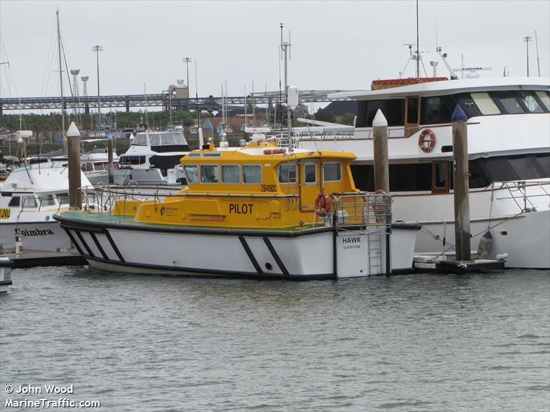 pilot vessel hawk (-) - IMO , MMSI 503181800, Call Sign VKV4126 under the flag of Australia