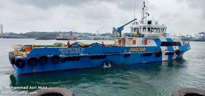 ocean pride (Offshore Tug/Supply Ship) - IMO 9685982, MMSI 533170186, Call Sign 9WOP3 under the flag of Malaysia