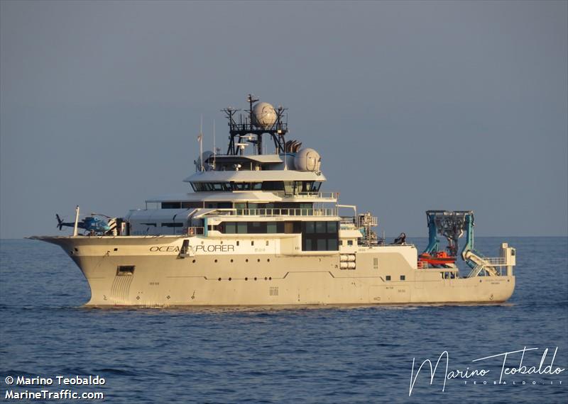 oceanxplorer (Research Vessel) - IMO 9533373, MMSI 538009611, Call Sign V7A4954 under the flag of Marshall Islands