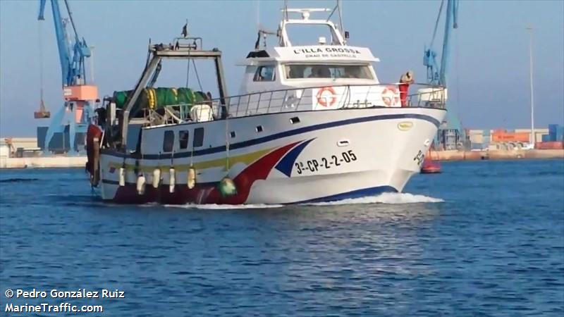 lilla grossa (Fishing vessel) - IMO , MMSI 224184270, Call Sign EAFG under the flag of Spain