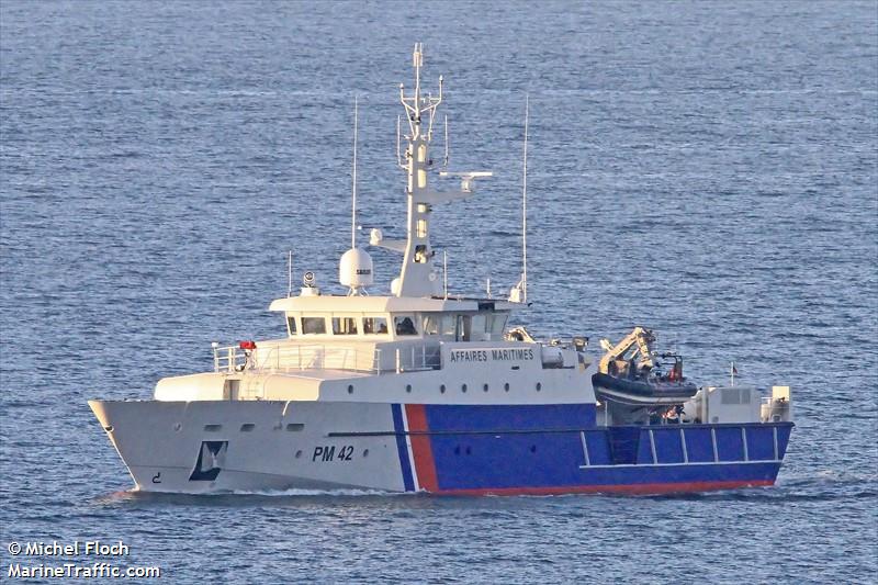 gyptis (Patrol Vessel) - IMO 4770536, MMSI 228413800, Call Sign FMQI under the flag of France