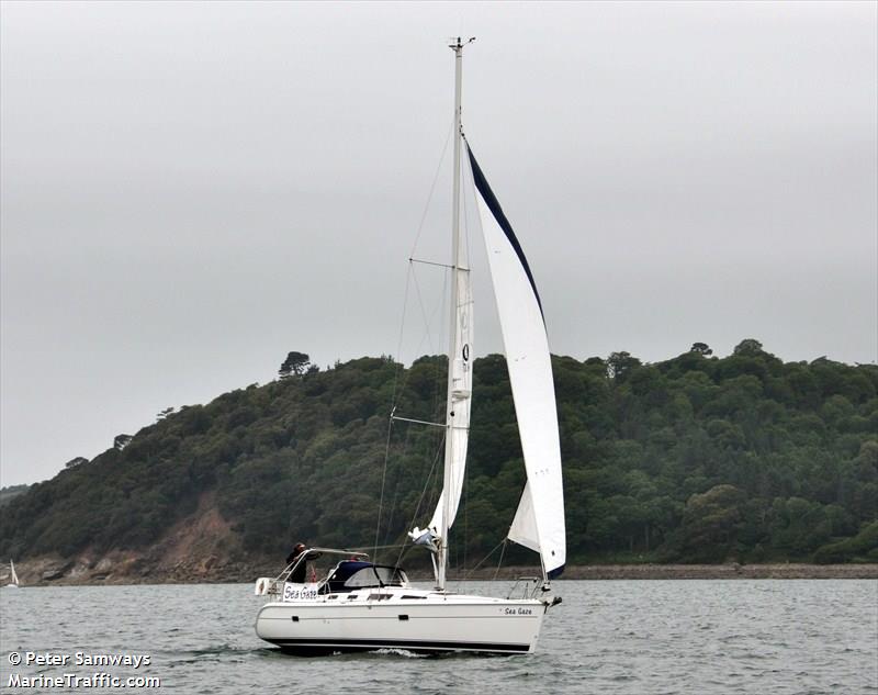 sea gaze (Sailing vessel) - IMO , MMSI 235064568, Call Sign 2BAZ6 under the flag of United Kingdom (UK)