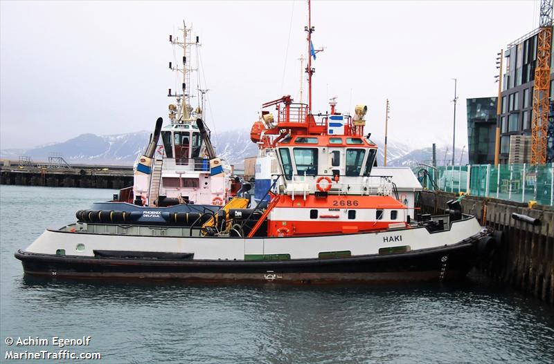 haki (Pilot) - IMO , MMSI 251759110, Call Sign TFOF under the flag of Iceland