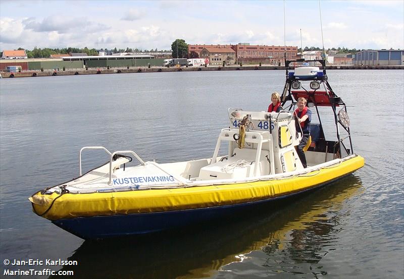 kbv 485 (Law enforcment) - IMO , MMSI 265509220, Call Sign 7SA2146 under the flag of Sweden