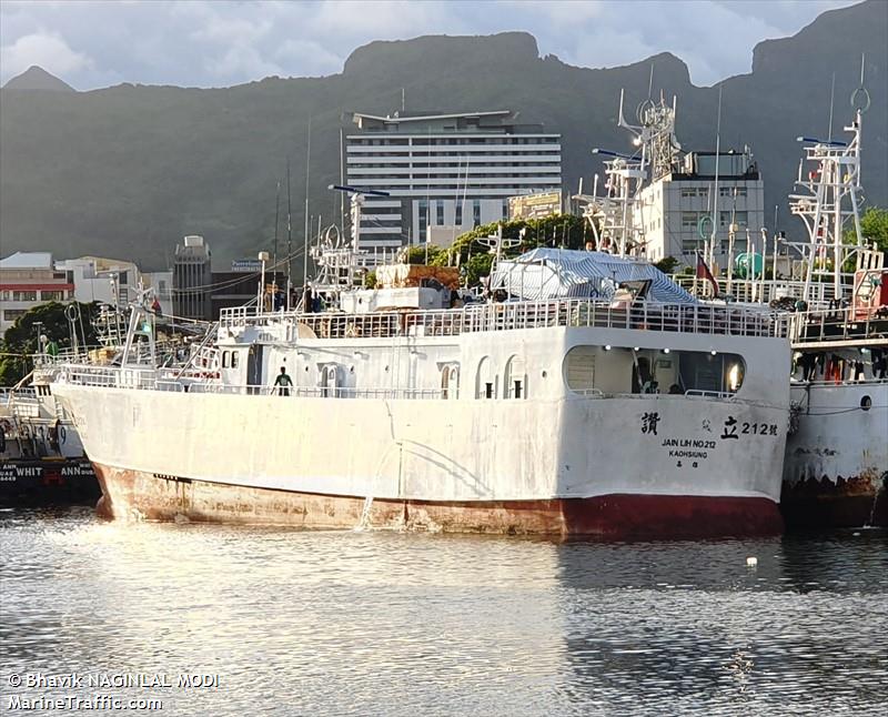 jain lih no.212 (Fishing vessel) - IMO , MMSI 416005233, Call Sign BH3486 under the flag of Taiwan
