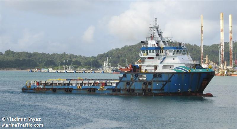 jm cekal (Offshore Tug/Supply Ship) - IMO 9728588, MMSI 533130313, Call Sign 9MVF4 under the flag of Malaysia