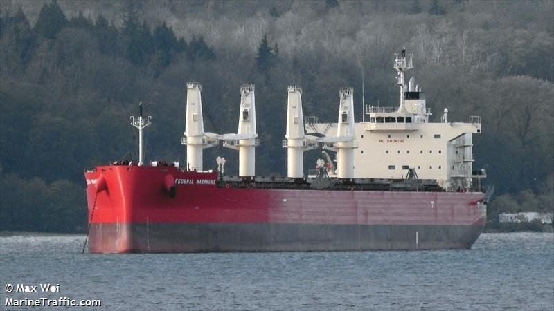 federal masamune (Bulk Carrier) - IMO 9908310, MMSI 563138700, Call Sign 9V6242 under the flag of Singapore