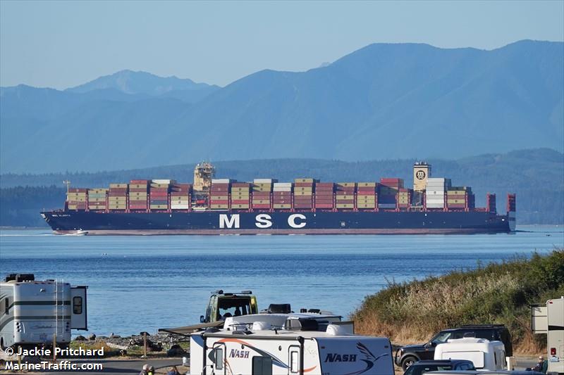 msc alanya (Container Ship) - IMO 9785483, MMSI 636021123, Call Sign 5LCK3 under the flag of Liberia