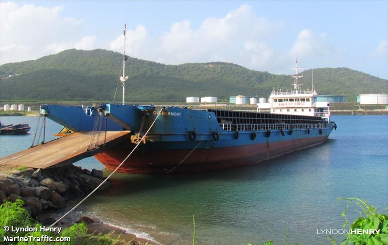 cis harmony (Deck Cargo Ship) - IMO 9799549, MMSI 750000063 under the flag of Guyana