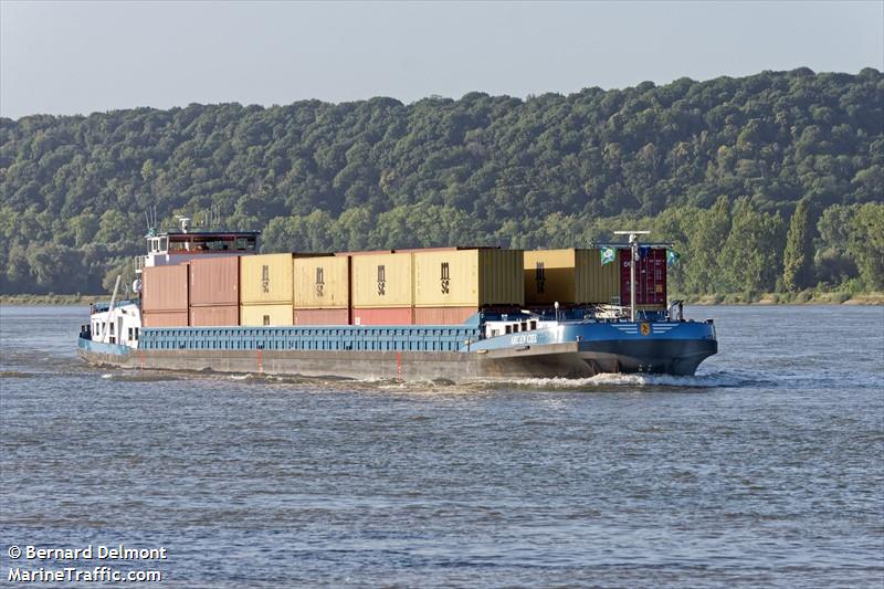 arc en ciel (Cargo ship) - IMO , MMSI 205250990, Call Sign OT25 09 under the flag of Belgium