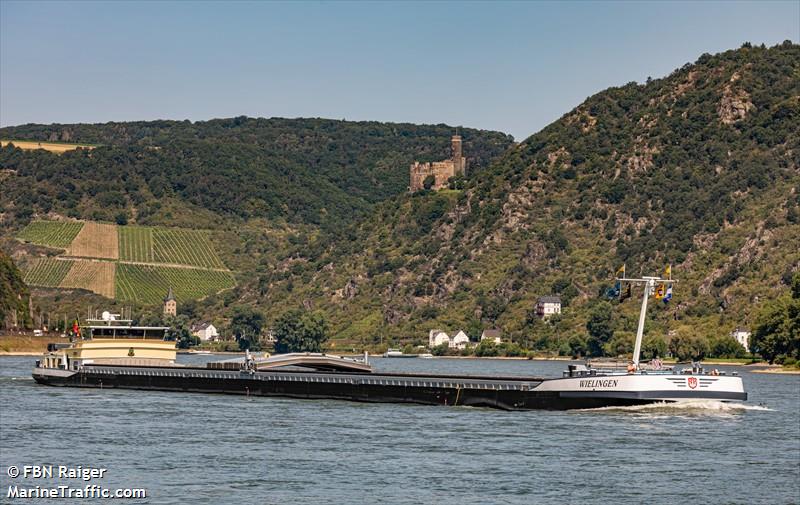 wielingen (Cargo ship) - IMO , MMSI 205492390 under the flag of Belgium