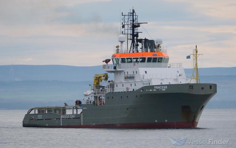 princess (Anchor Hoy) - IMO 9242766, MMSI 205642000, Call Sign ORQU under the flag of Belgium