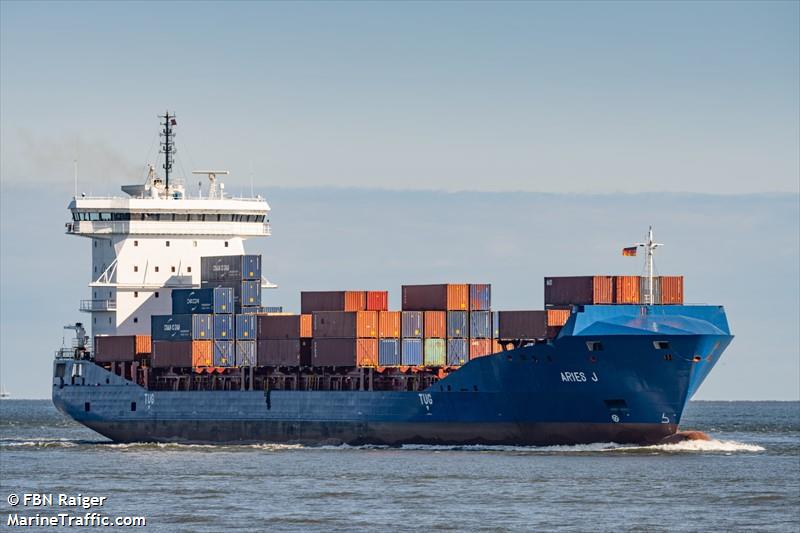 aries j (Container Ship) - IMO 9514767, MMSI 209098000, Call Sign 5BDS3 under the flag of Cyprus
