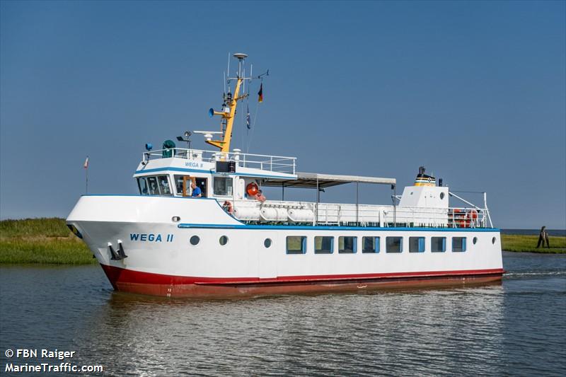 wega ii (Passenger Ship) - IMO 8892411, MMSI 211232640, Call Sign DDFX under the flag of Germany
