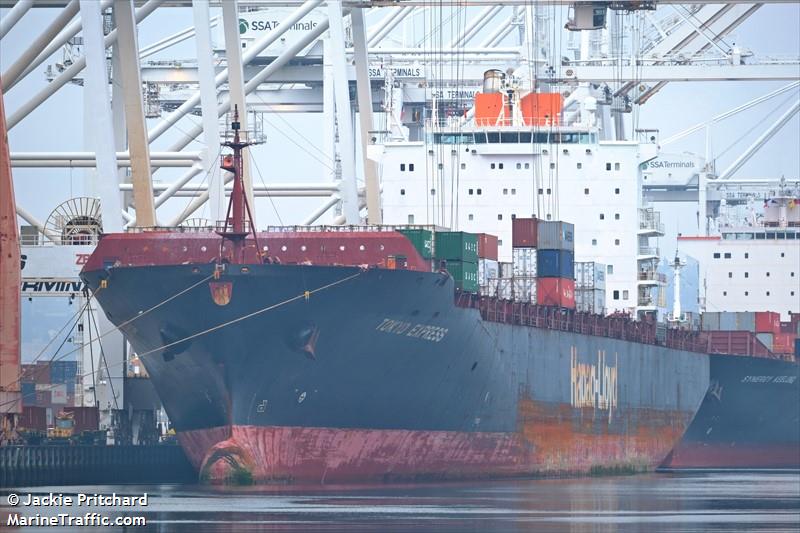 tokyo express (Container Ship) - IMO 9193290, MMSI 211327410, Call Sign DGTX under the flag of Germany