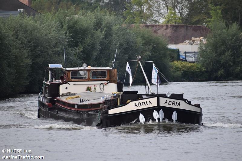 adria (Cargo ship) - IMO , MMSI 211555080, Call Sign    A under the flag of Germany