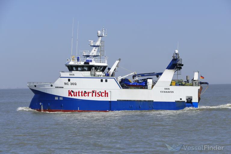 iris (Fishing Vessel) - IMO 9826055, MMSI 211789180, Call Sign DFKA under the flag of Germany