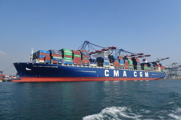 cma cgm g.washington (Container Ship) - IMO 9780847, MMSI 215197000, Call Sign 9HA5003 under the flag of Malta