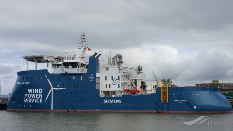 windea la cour (Offshore Support Vessel) - IMO 9769025, MMSI 218824000, Call Sign DJPQ2 under the flag of Germany