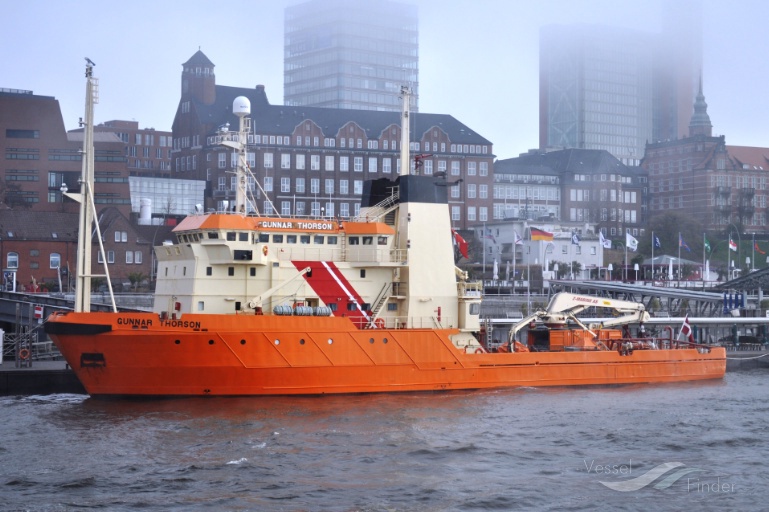 gunnar thorson (Pollution Control Vessel) - IMO 7924061, MMSI 219263000, Call Sign OUDU under the flag of Denmark