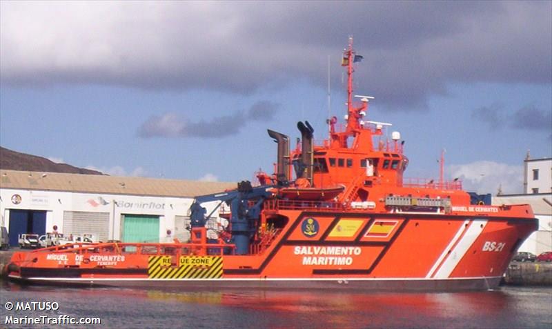 miguel de cervantes (Pollution Control Vessel) - IMO 9320116, MMSI 224783000, Call Sign ECII under the flag of Spain