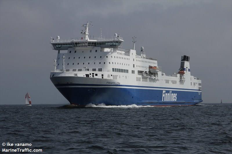 finnfellow (Passenger/Ro-Ro Cargo Ship) - IMO 9145164, MMSI 230637000, Call Sign OJQC under the flag of Finland