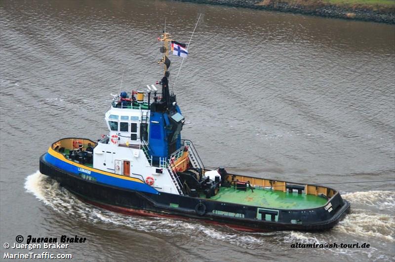 leonardo (Tug) - IMO 8521464, MMSI 230644000, Call Sign OJQI under the flag of Finland