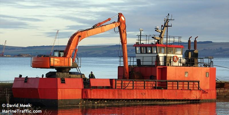 wyre sand (Dredging or UW ops) - IMO , MMSI 232012021, Call Sign MCBU6 under the flag of United Kingdom (UK)