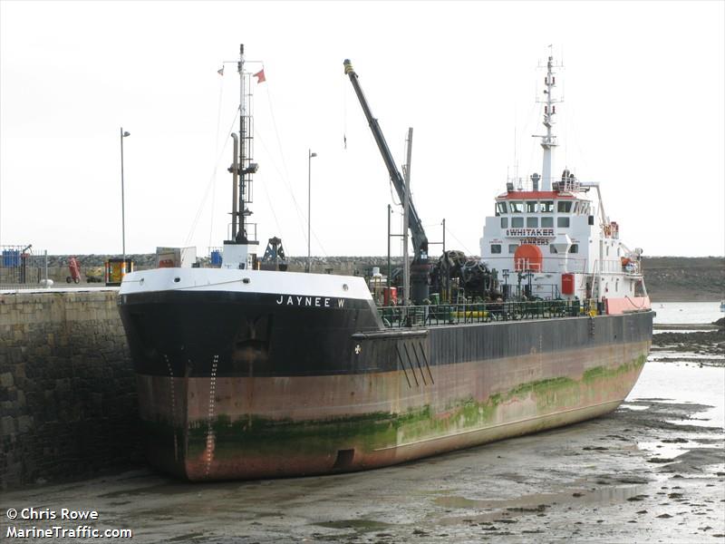 jaynee w (Oil Products Tanker) - IMO 9130896, MMSI 234234000, Call Sign MWGT4 under the flag of United Kingdom (UK)