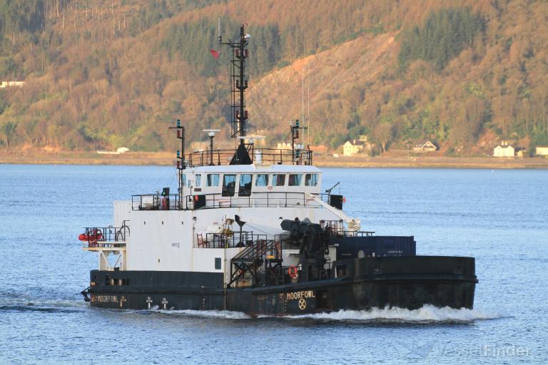 sd moorfowl (Diving ops) - IMO , MMSI 235004366, Call Sign GACY under the flag of United Kingdom (UK)