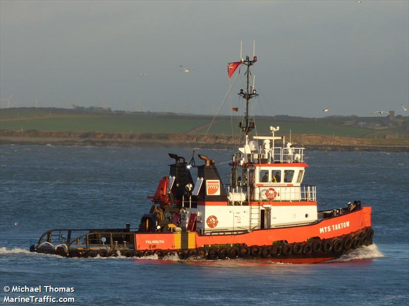 mts taktow (Tug) - IMO 8133827, MMSI 235050126, Call Sign MBGN under the flag of United Kingdom (UK)