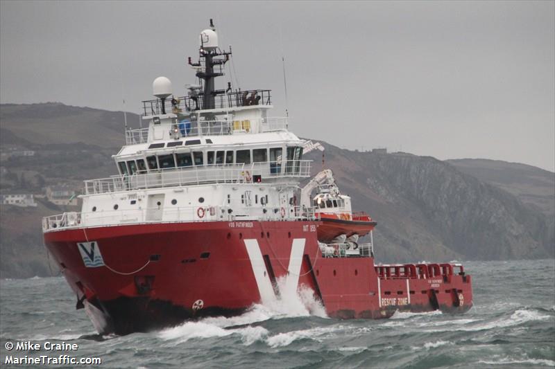 vos pathfinder (Offshore Tug/Supply Ship) - IMO 9366079, MMSI 235060799, Call Sign 2ALO7 under the flag of United Kingdom (UK)
