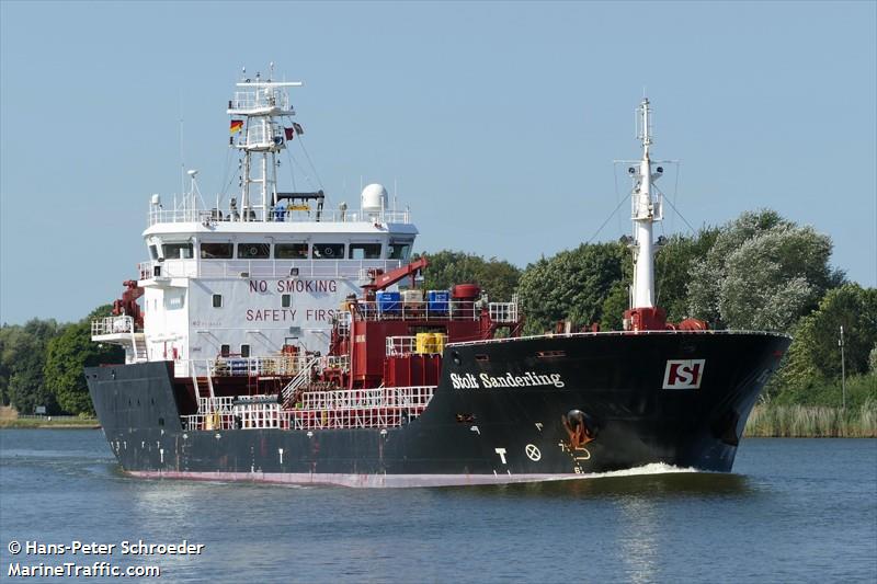 stolt sanderling (Chemical/Oil Products Tanker) - IMO 9518804, MMSI 235095972, Call Sign 2GBH7 under the flag of United Kingdom (UK)