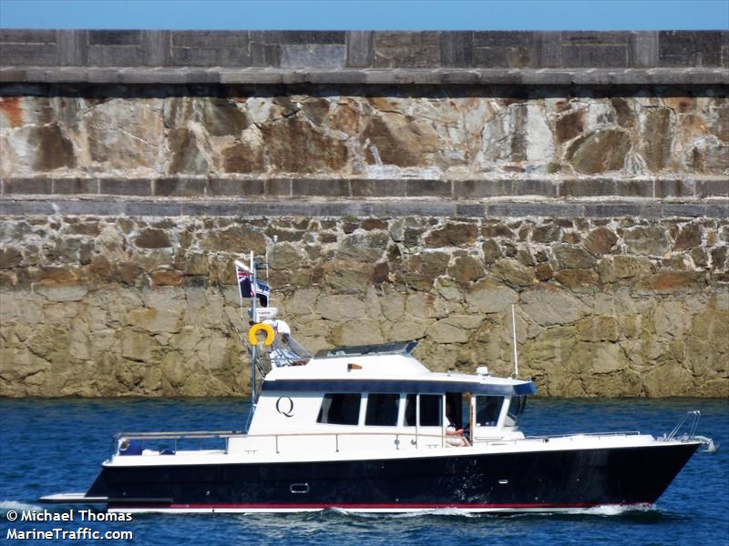 q (Pleasure craft) - IMO , MMSI 235109322 under the flag of United Kingdom (UK)