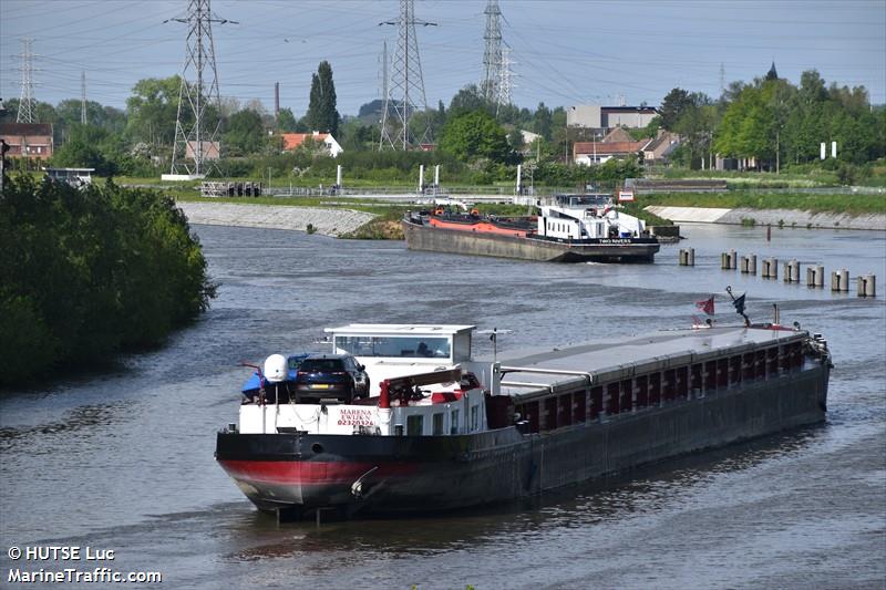 marena (Cargo ship) - IMO , MMSI 244660360, Call Sign PI3018 under the flag of Netherlands