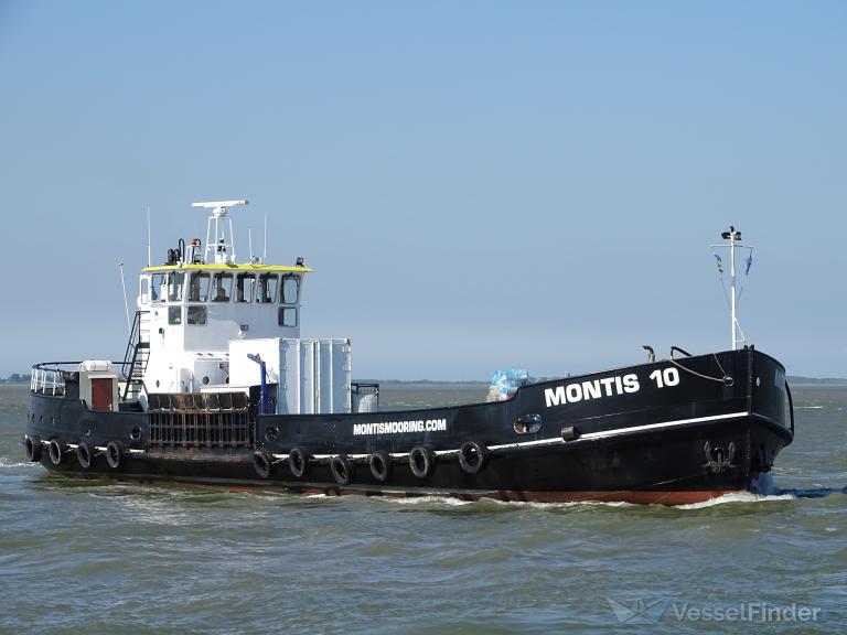 montis 10 (Cargo ship) - IMO , MMSI 244690791, Call Sign PI9327 under the flag of Netherlands