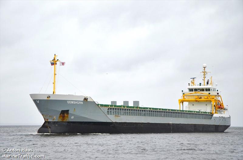 eemshorn (General Cargo Ship) - IMO 9393278, MMSI 244703000, Call Sign PHNY under the flag of Netherlands