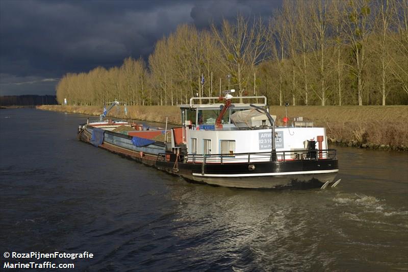 arwi (Cargo ship) - IMO , MMSI 244750273, Call Sign PD7628 under the flag of Netherlands