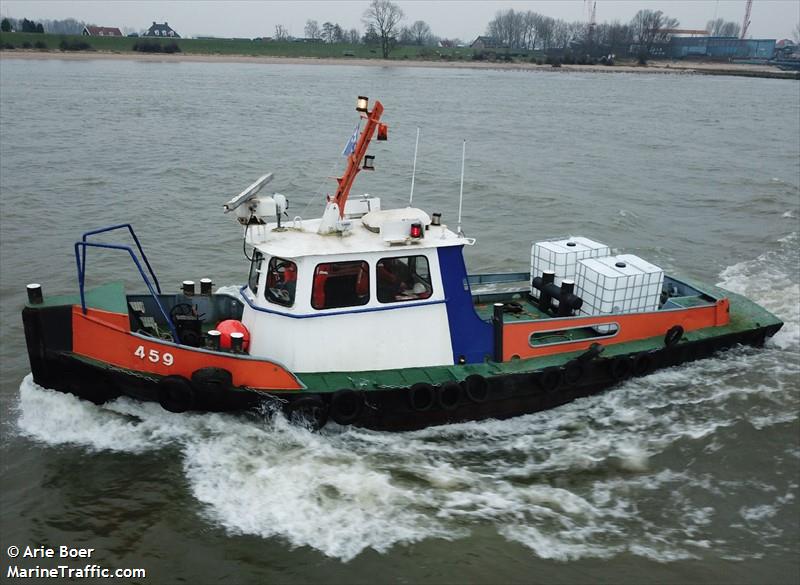 ham459 (Dredging or UW ops) - IMO , MMSI 244830682, Call Sign PH3405 under the flag of Netherlands