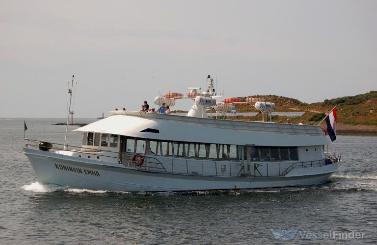koningin emma (Passenger Ship) - IMO 8930029, MMSI 245866000, Call Sign PDAM under the flag of Netherlands