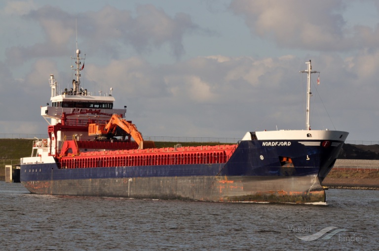 nordfjord (General Cargo Ship) - IMO 9341732, MMSI 246512000, Call Sign PHFB under the flag of Netherlands